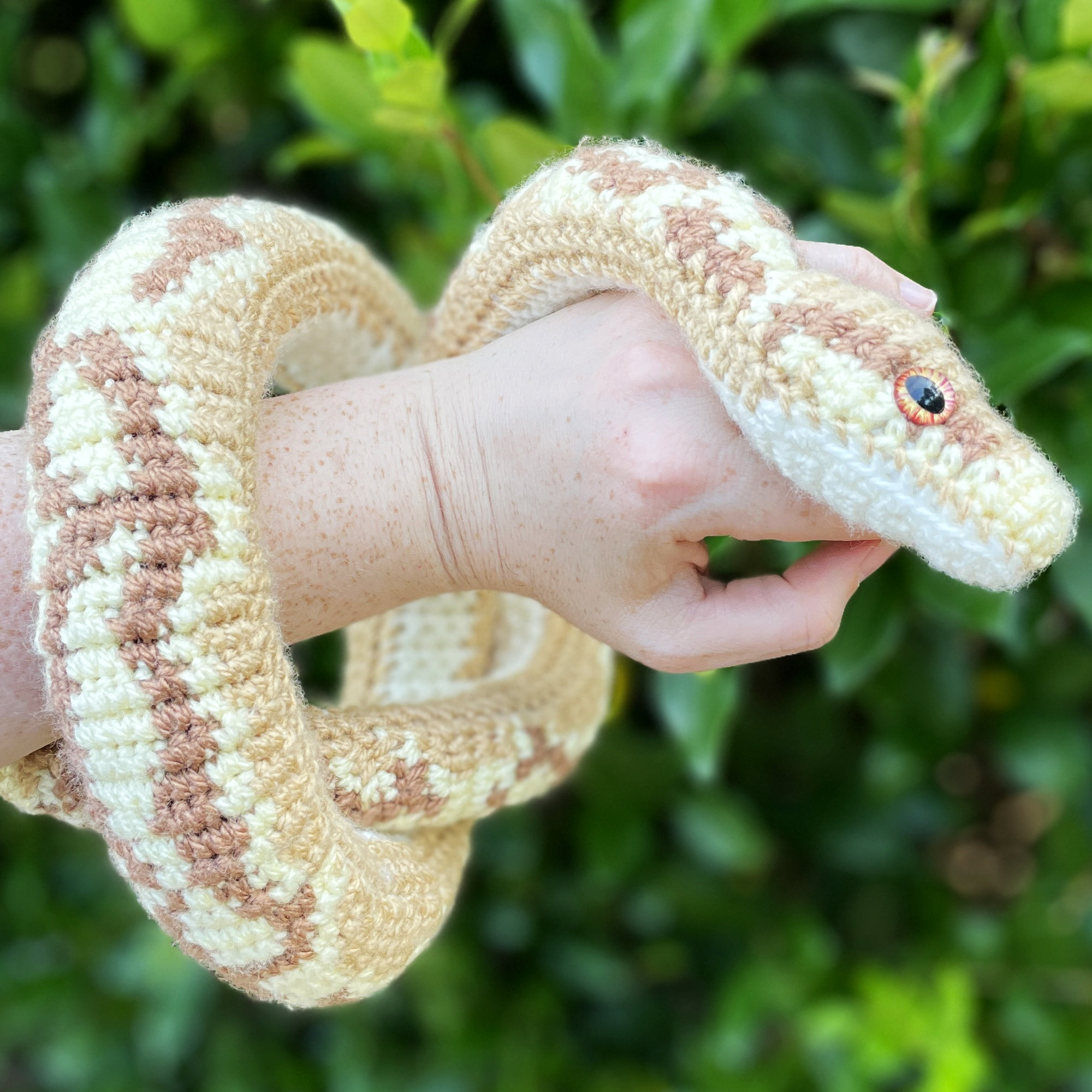 Betty the Ball Python - Critter-iffic Crochet